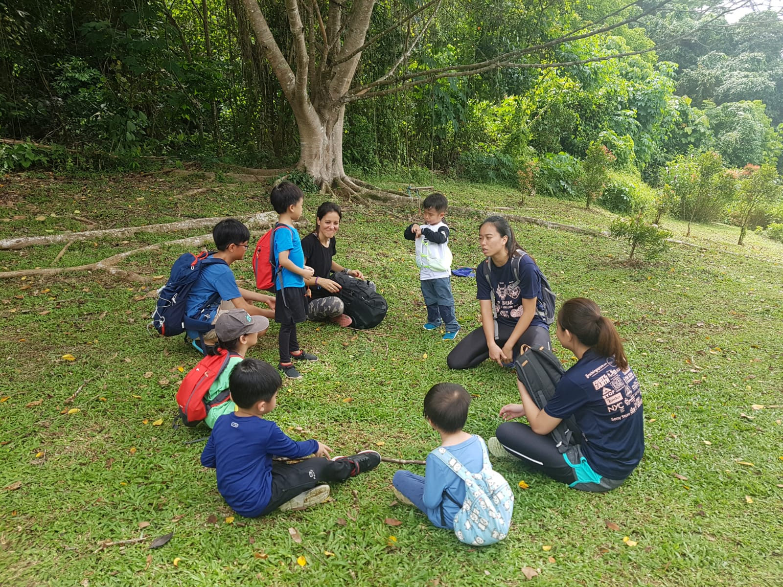 Forest School Singapore - group